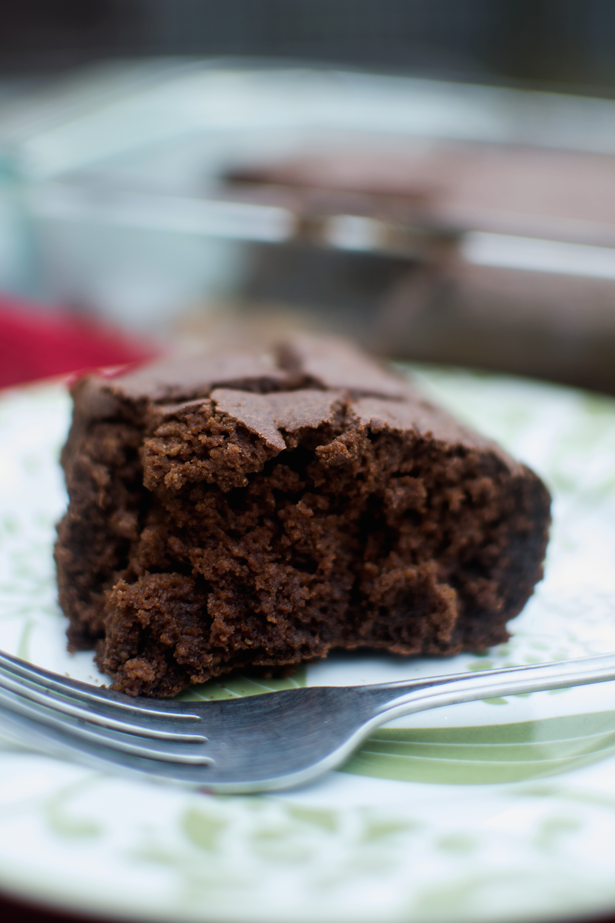 milk chocolate buckwheat cake -- vegan & gluten-free