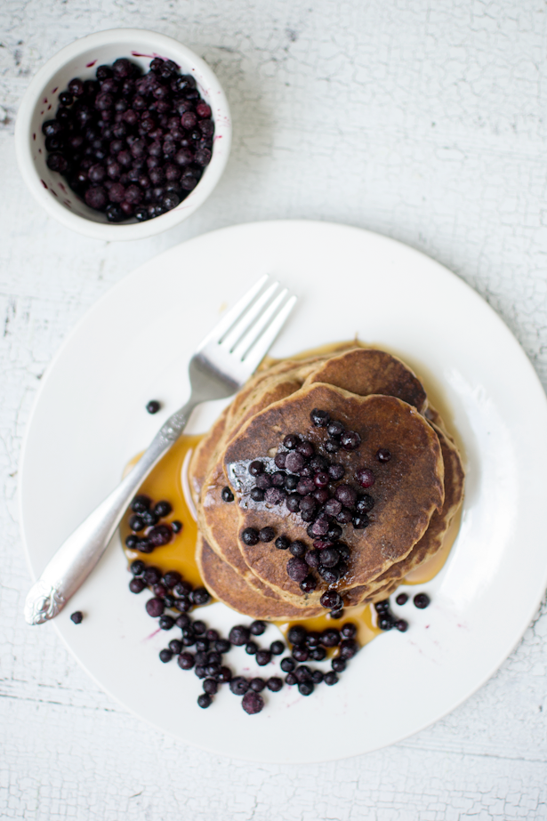 overnight buttermilk buckwheat pancakes // bring-joy.com #vegan #glutenfree 